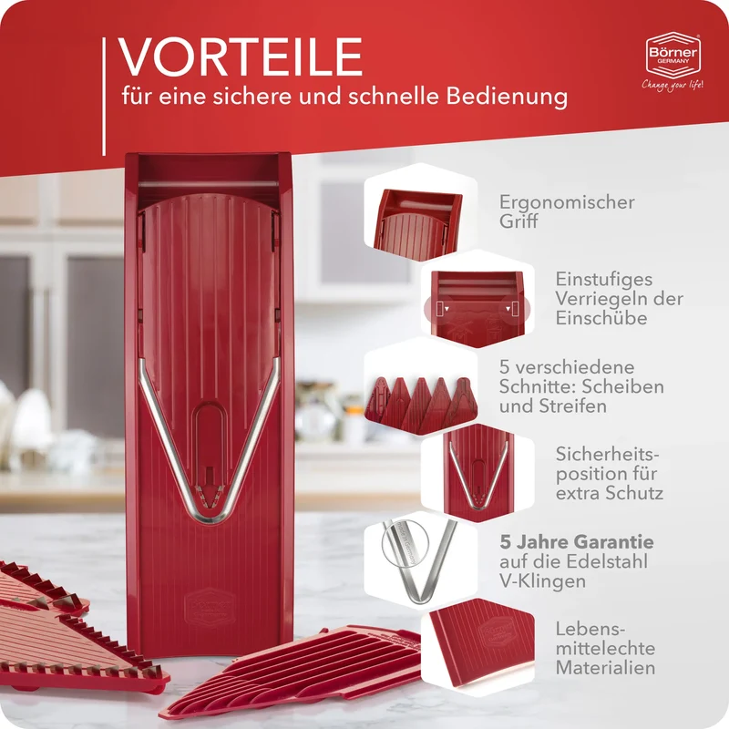 Gemüsehobel V1 ClassicLine Starter Set