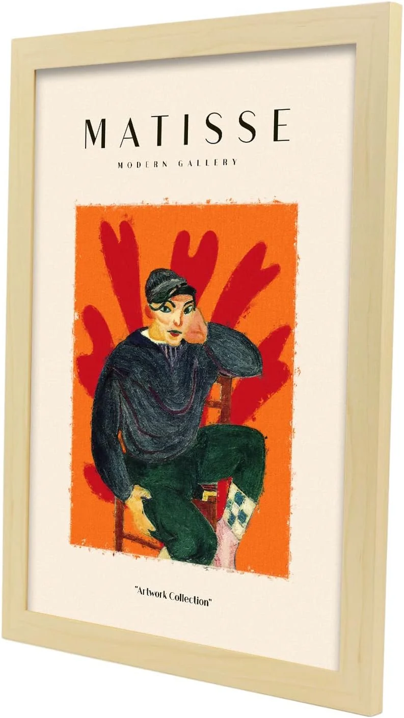 Nacnic Matisse Fauvismus Sammlung Poster 64. Illustrationen im Kunstausstellungsstil in Farbe für di