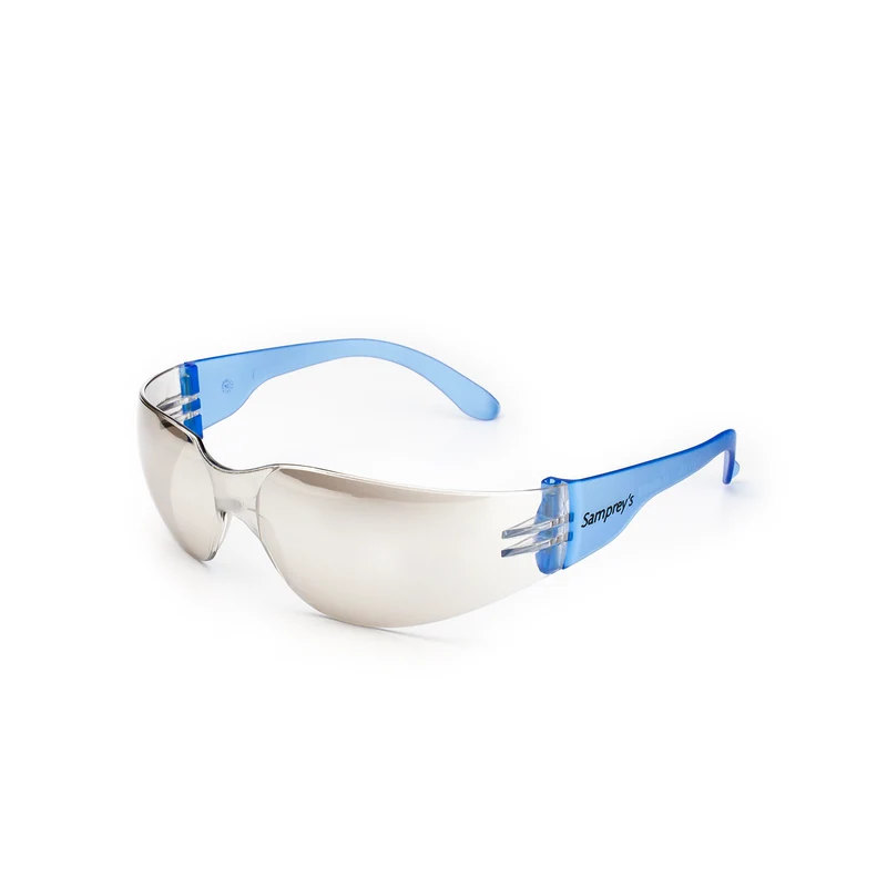 Sampreys SA 130 High-Quality Mirrored Goggles – Superior Protection with Reflective Lenses for Optimal Clarity and Style