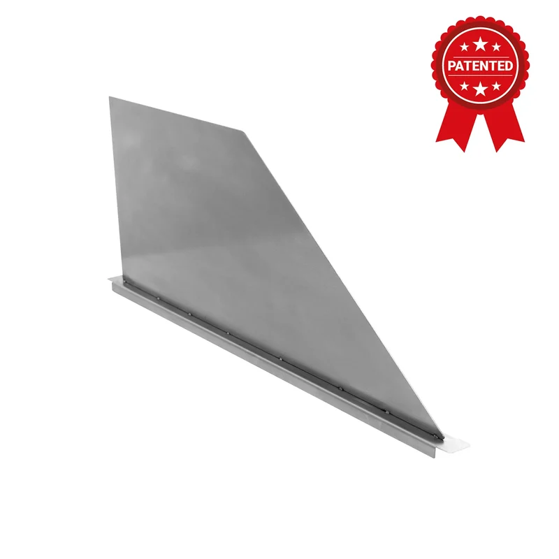 Trenner für Salattheke aus Edelstahl Salattrenner universal GN 540x200x15mm