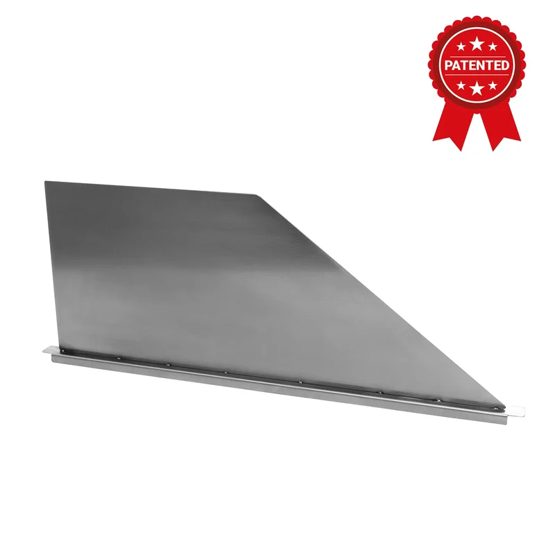 Trenner für Salattheke aus Edelstahl Salattrenner universal GN 540x200x15mm