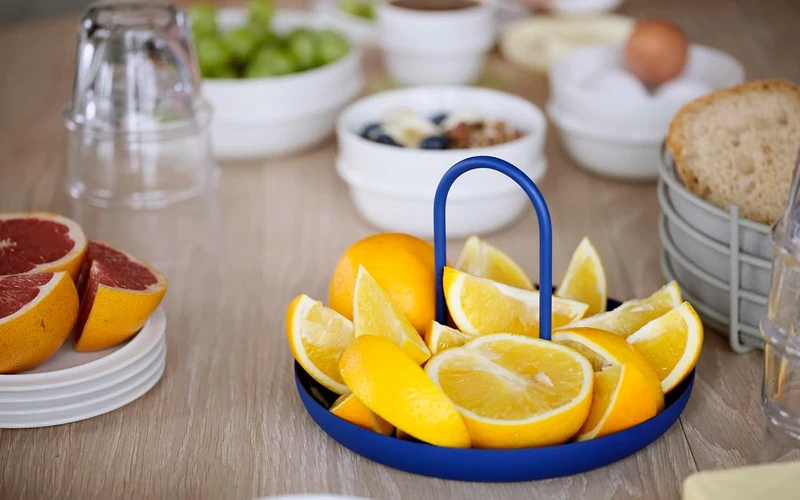 Zone Denmark Eau Kuchenteller – Frühstücksteller für Snacks & Kuchen – Porzellan – Spülmaschinengeei