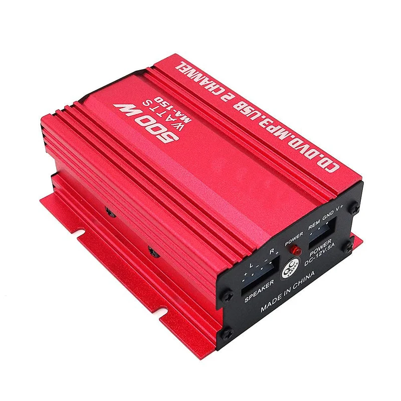 DollaTek kinter ma150 12v mini 2ch hifi stereo auto leistungsverstärker mp3 audio lautsprecher mit u