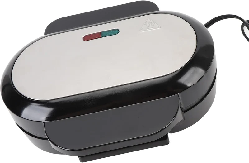Elektrischer Frühstücksbereiter, Elektrischer Eier-Burger-Maker, Anti-Stick mit Aluminium-Heizplatte