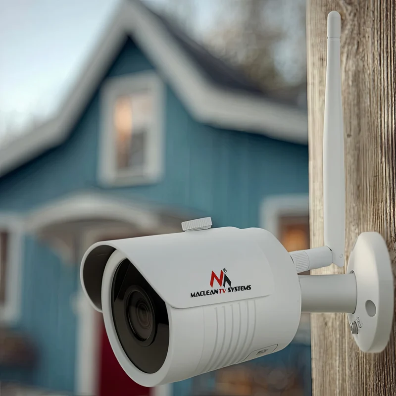 IPC WiFi Security Camera IP67 Night Surveillance CMOS Sensor App LED ONVIF