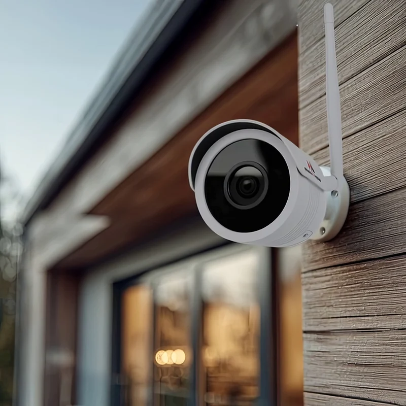 IPC WiFi Security Camera IP67 Night Surveillance CMOS Sensor App LED ONVIF