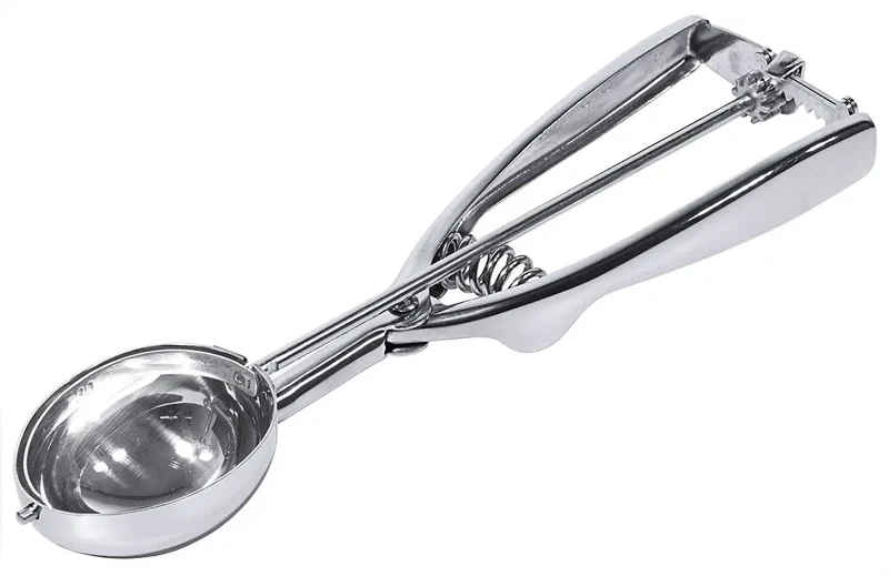 Edelstahl Portionierer oval 1/30 l