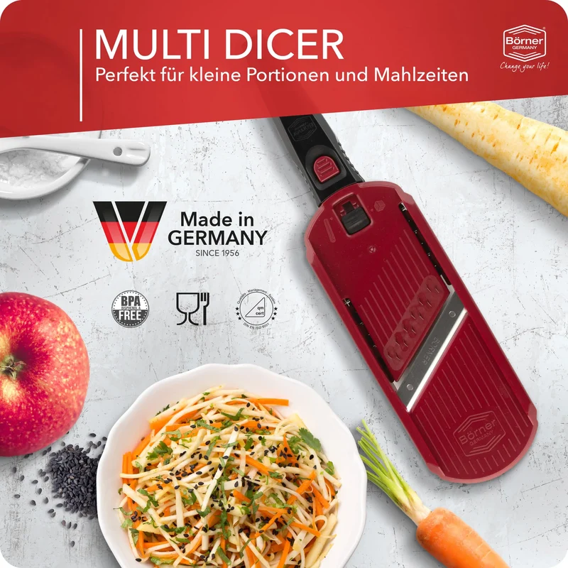 Multi Dicer – Vielseitiger Profi-Gemüseschneider für Gastronomie, Catering und Großküchen
