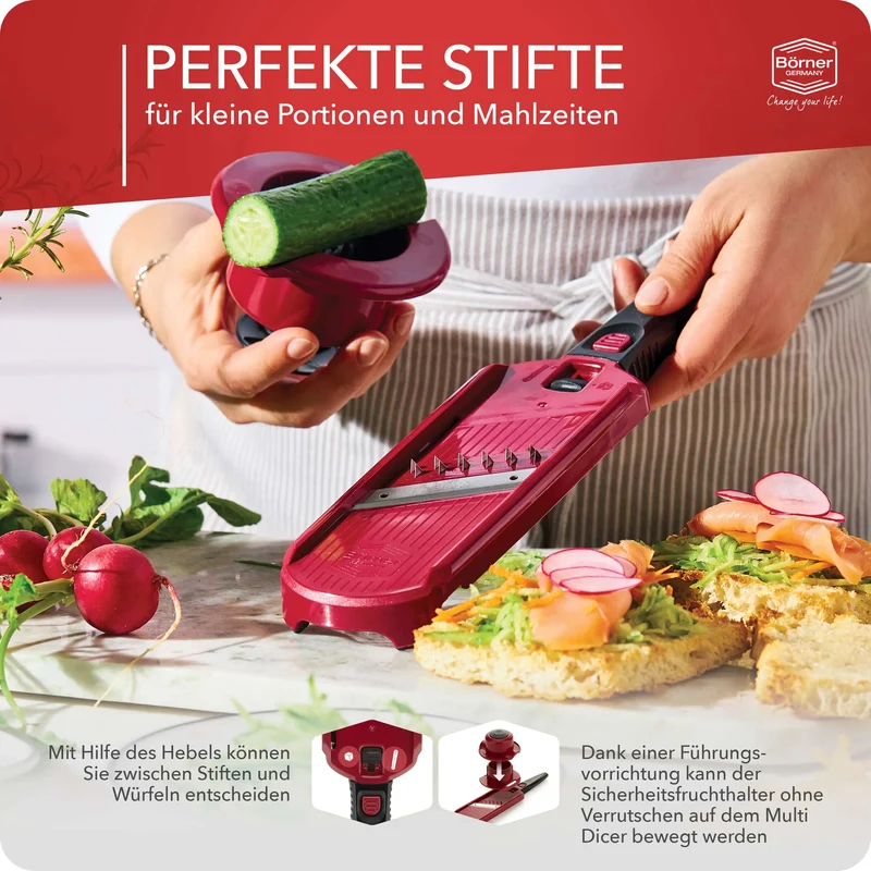 Multi Dicer – Vielseitiger Profi-Gemüseschneider für Gastronomie, Catering und Großküchen