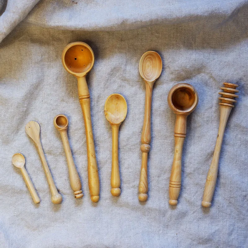 Cuchara de madera para azúcar, sal y salsas 13 cm Roger Orfevre