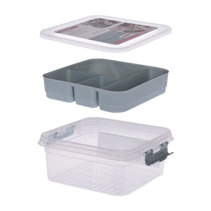 Aufbewahrungsbox – 26 x 24 x 11 cm, verschiedene Farben