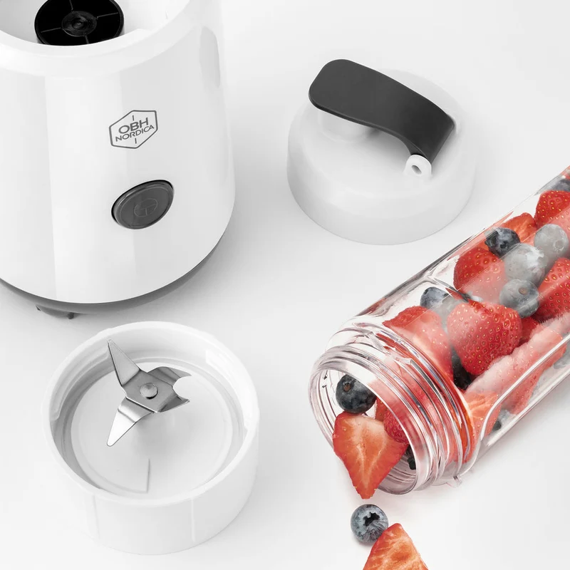 OBH Nordica - Smoothie-Mixer Twister Go weiß