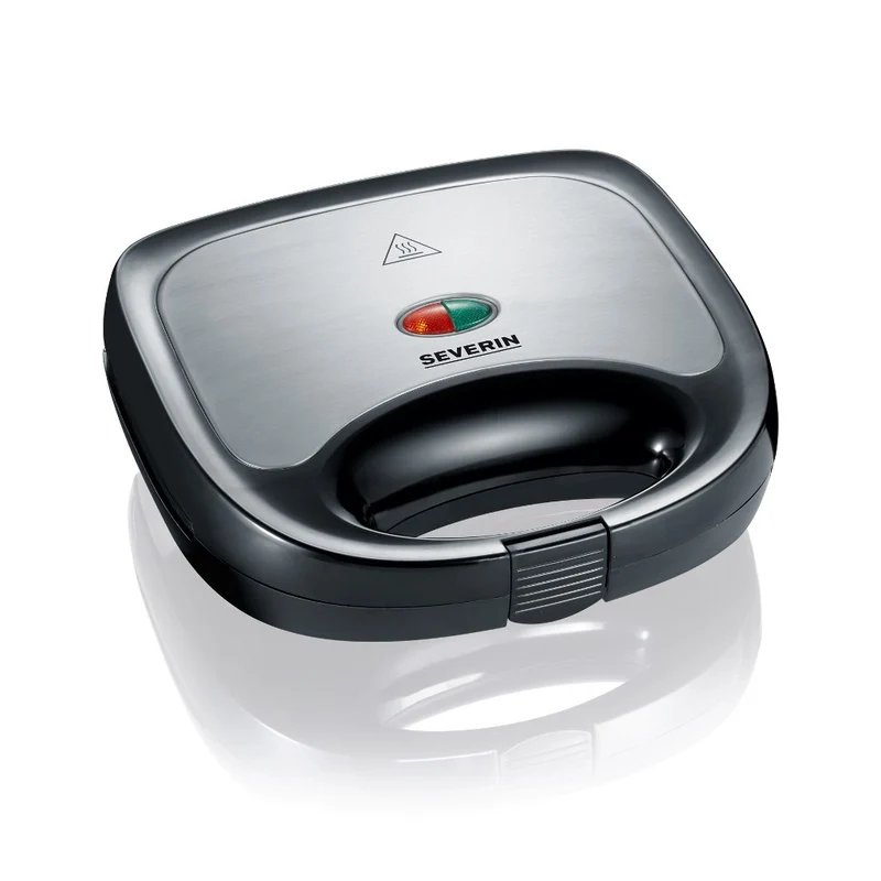 Severin SA 2969 Sandwichtoaster 600W Edelstahl / Schwarz
