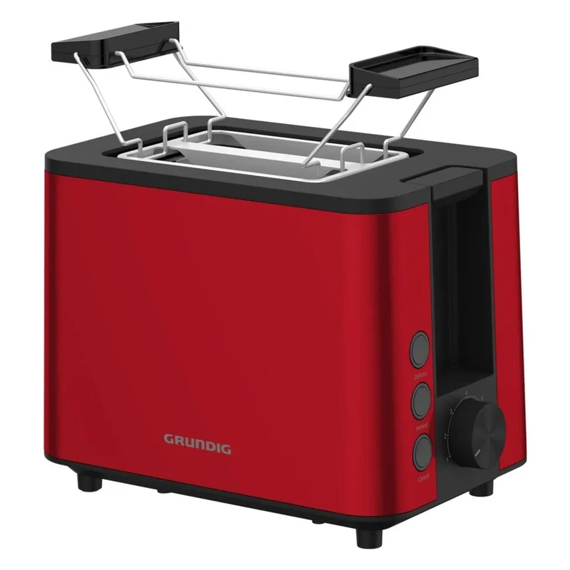 Grundig TA 8340 2 Scheibe(n) 950 W Schwarz, Rot