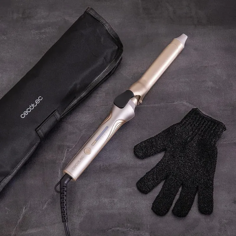 Cecotec SurfCare CurlClip Lockenstab, 25 mm, Keramikbeschichtung, Keratin und Arganöl, schnelles Auf