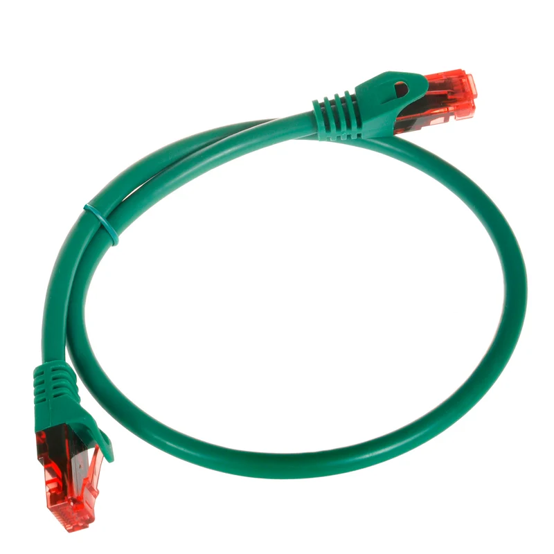 Network cable lan pr. ethernet rj45 utp cat6 0,5m maclean mctv-300 g