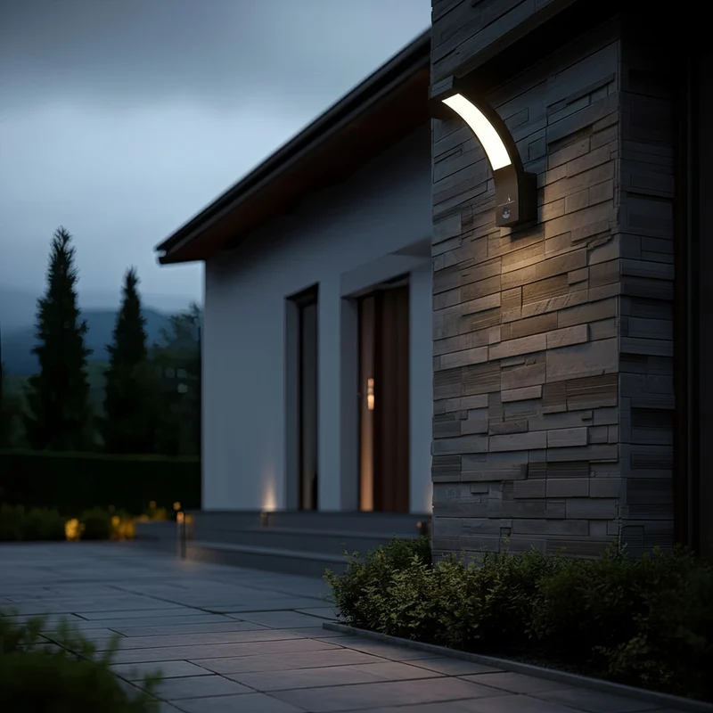 Maclean Energy MCE244 LED lamp with infrared motion sensor 750lm 10W IP54