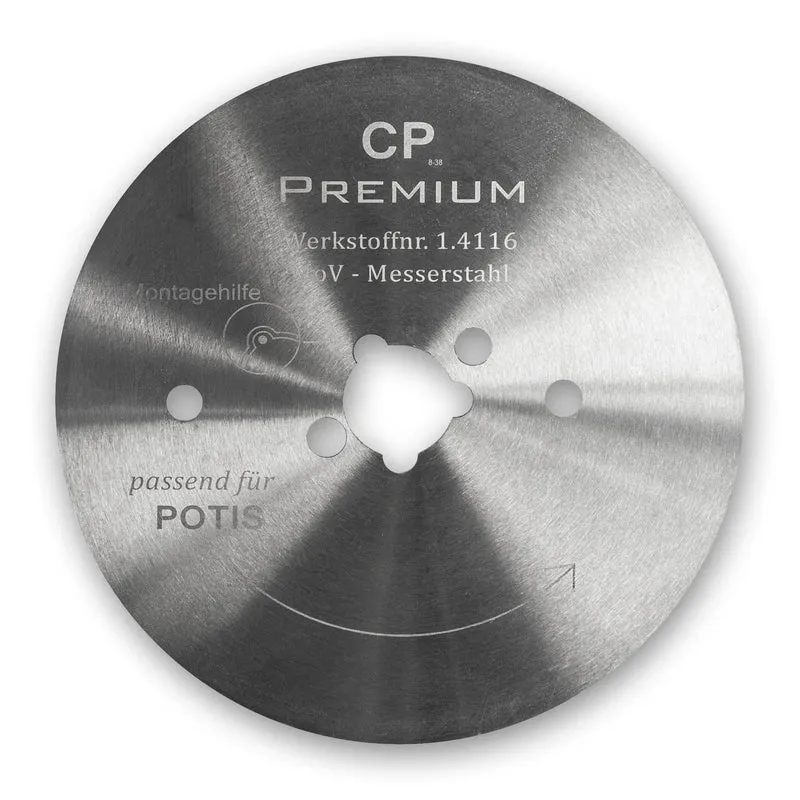 Kreismesser passend für Potis 80mm Dönermesser / Gyrosmesser