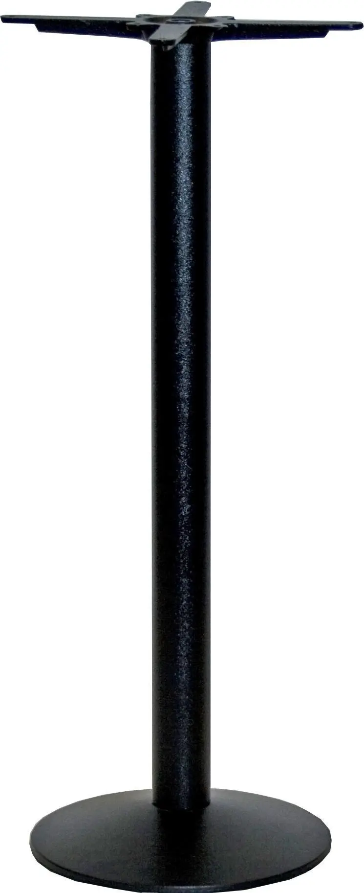 Tischgestell Schwarz Rund