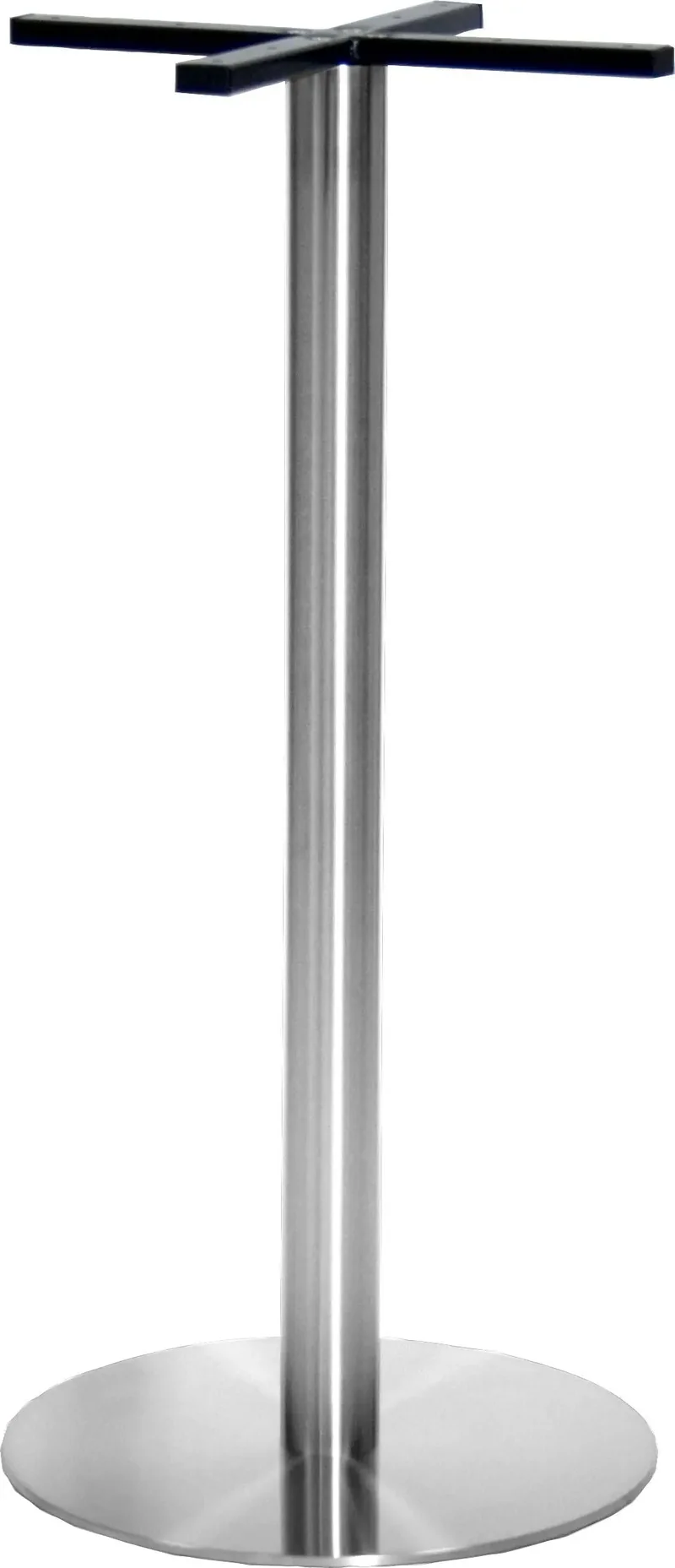 Tischgestell Silber Rund