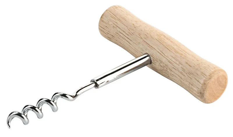 Korkenzieher mit Holzgriff 10,5 cm