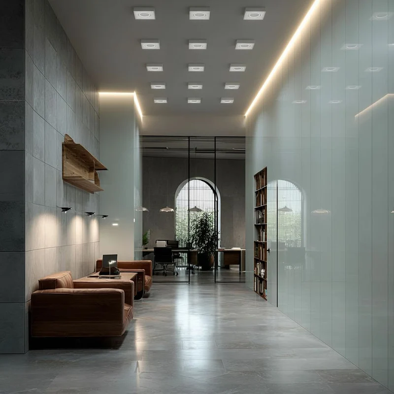 Maclean MCE464 W Ceiling Lighting Fixture Recessed Luminaire Installation Frame GU10 MR16 LED Halogen