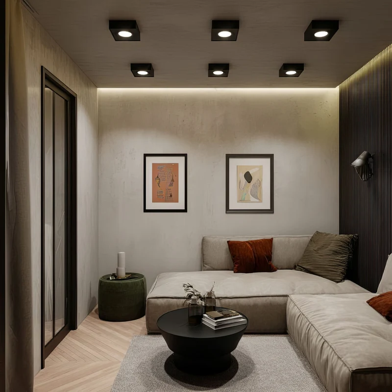 Maclean MCE464 B Ceiling Lighting Fixture Recessed Luminaire Lamp Frame GU10 MR16 LED Halogen