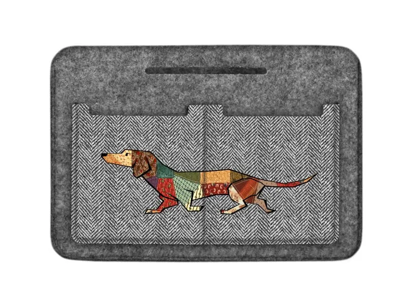 Premium Felt Handbag Organizer, Durable Print, Joker Design