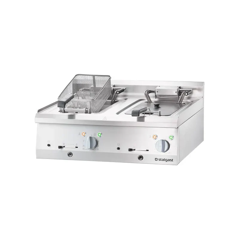 Fritteuse Elektro 10 + 10 Liter 18 kW