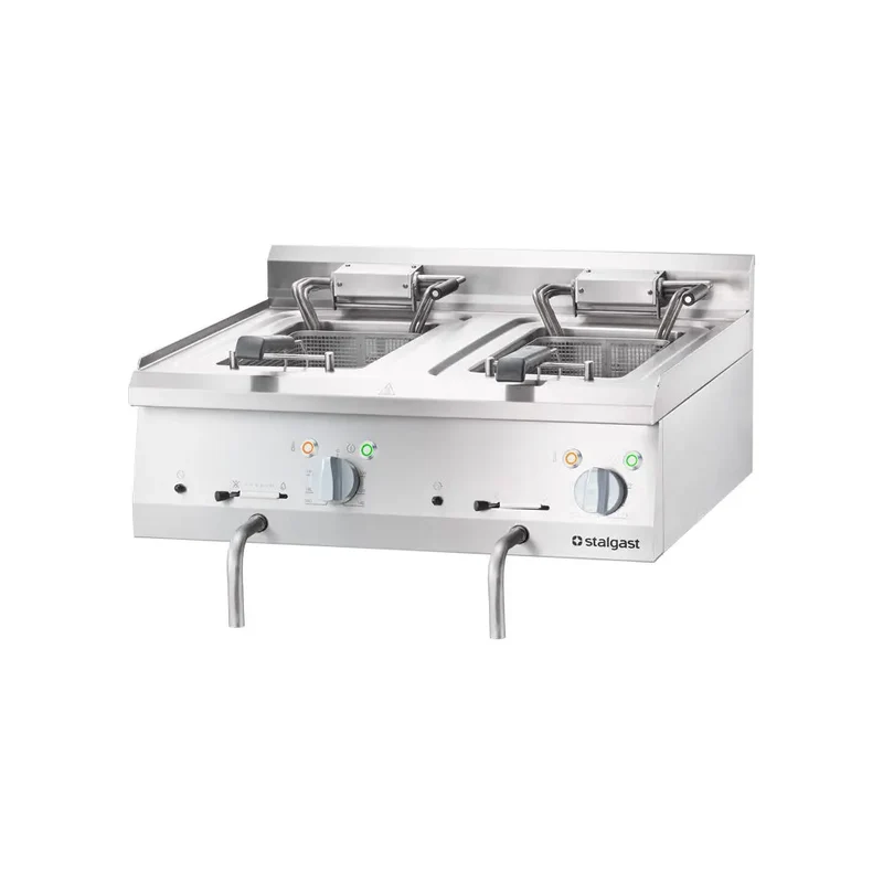 Fritteuse Elektro 10 + 10 Liter 18 kW
