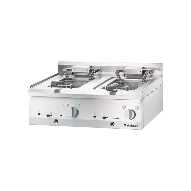Fritteuse Elektro 10 + 10 Liter 18 kW