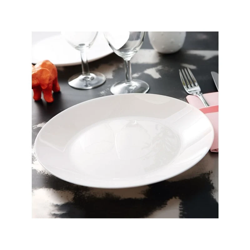 Luminarc dessert plate, round, 18 cm, white, Arcopal Zelie