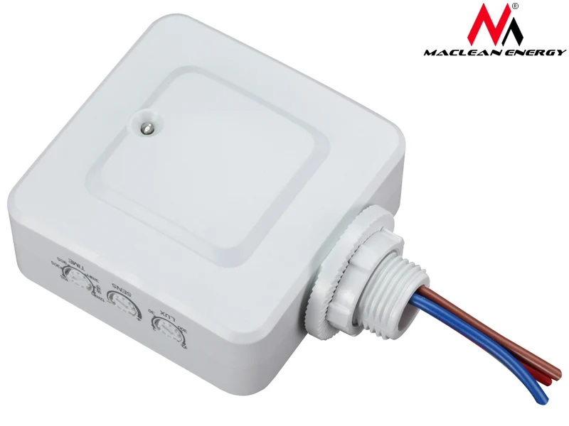 Maclean MCE137 Microwave Motion Detector 8-20m 360? IP20 White