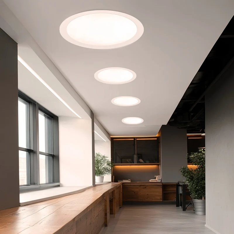 Maclean MCE372 R LED Ceiling Panel Flush Mount SLIM 18W Neutral White 4000K 170x26mm 1900lm