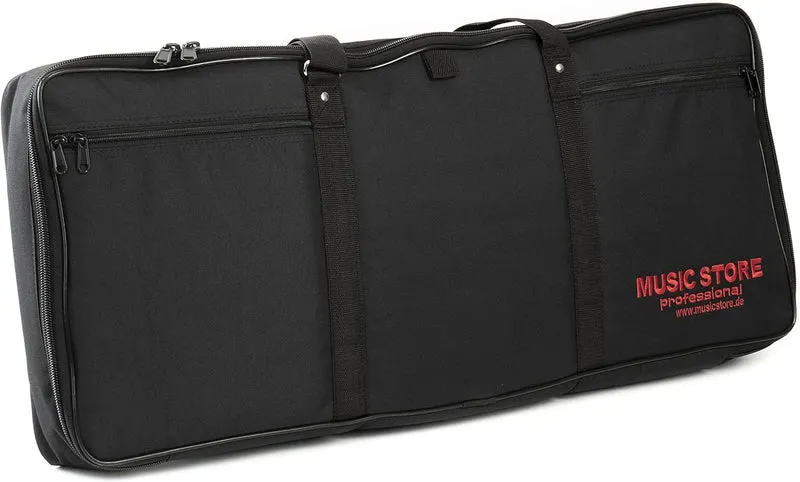 MUSIC STORE Keyboardtasche KCS-IV, 83x33x9cm, Schwarz, mit Reissverschluss Mehrfarbig, Mehrfarbig
