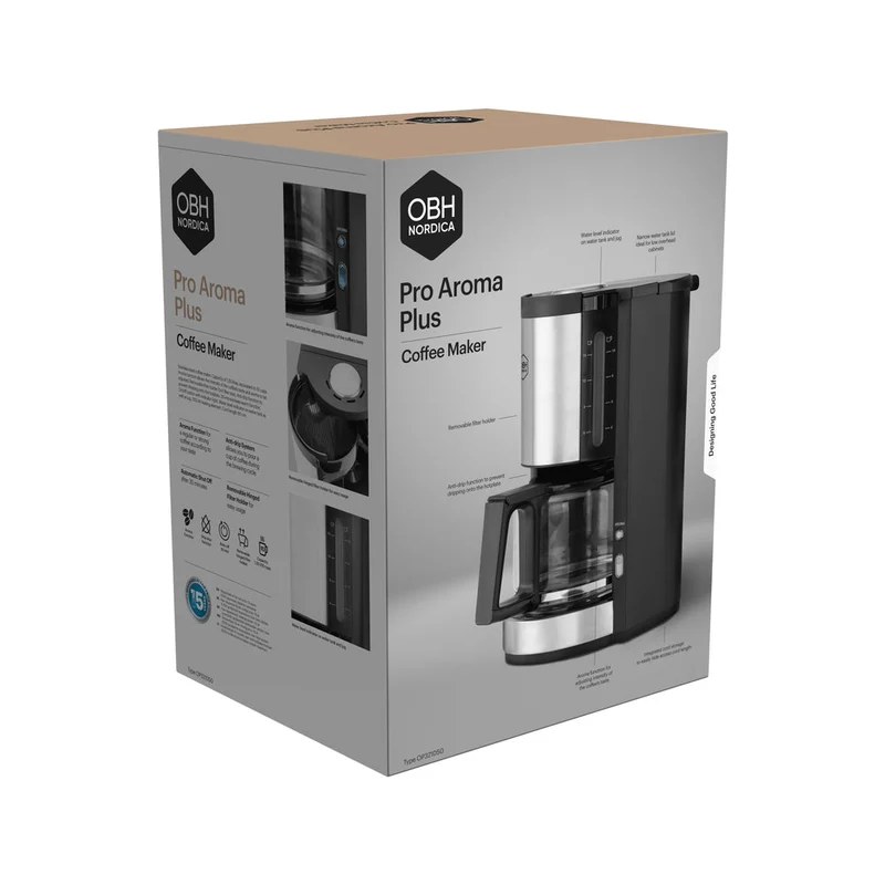 OBH Nordica Kaffeemaschine Pro Aroma Plus