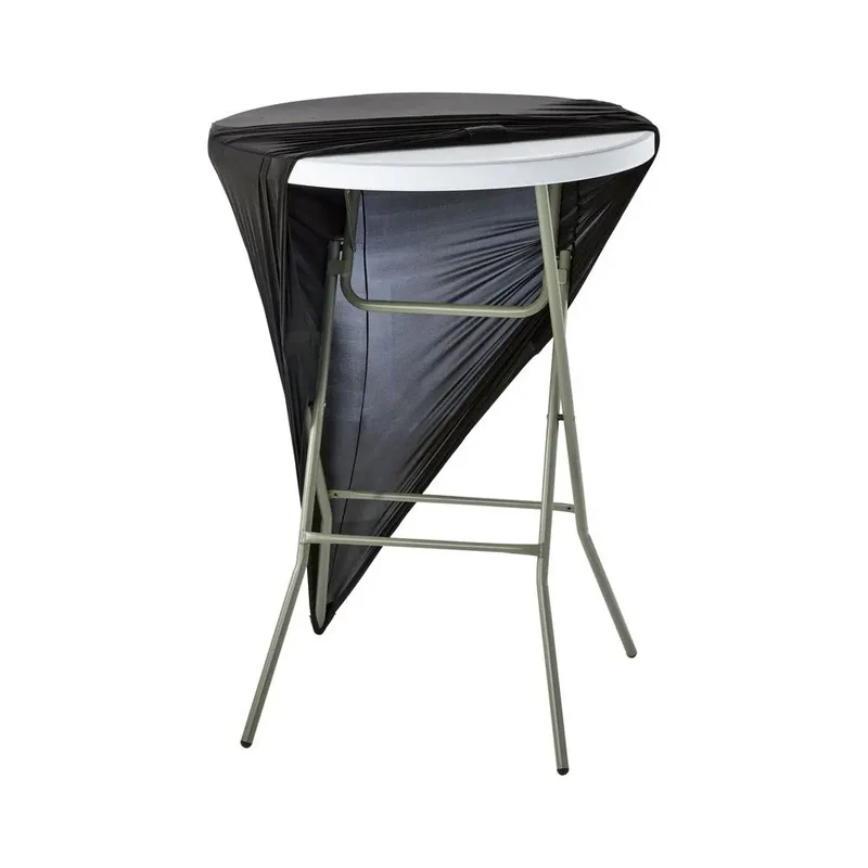 Stehtisch klappbar weiß Ø 800 mm H 1100 mm