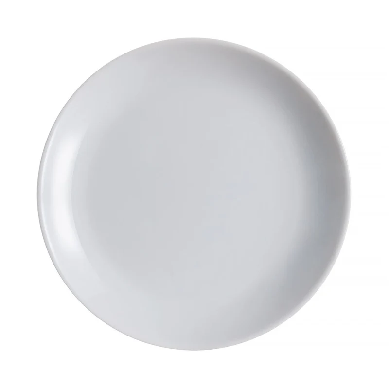 Luminarc dessert plate, round, 19 cm, grey, Diwali Granite