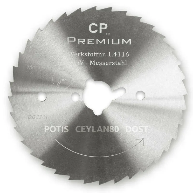 Kreismesser 80mm passend für Potis, Dost & Ceylan 80mm Dönermesser / Gyrosmesser