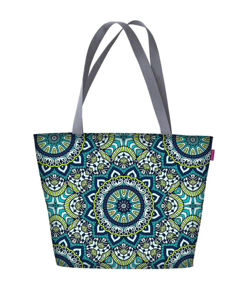 Bertoni shoulder bag, zipper, weather-resistant, durable print, Anais design