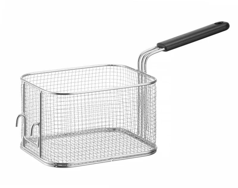 Hendi Frittierkorb, Frittierkorb für 8-Liter-Fritteuse 205822 205839, 238x190x(H)140mm