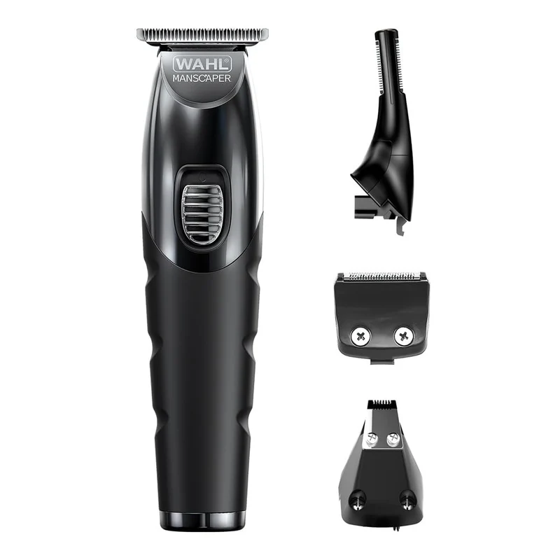 WAHL Manscaper Toolbox, Multigroomer, Bartschneider, Haarschneider, Lithium-Power, USB-Ladung, Schut