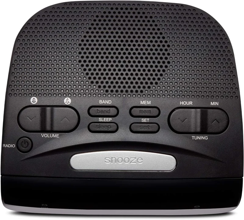 RADIO RELOJ DESPERTADOR AIWA CR-15BK DOBLE FM Alarm