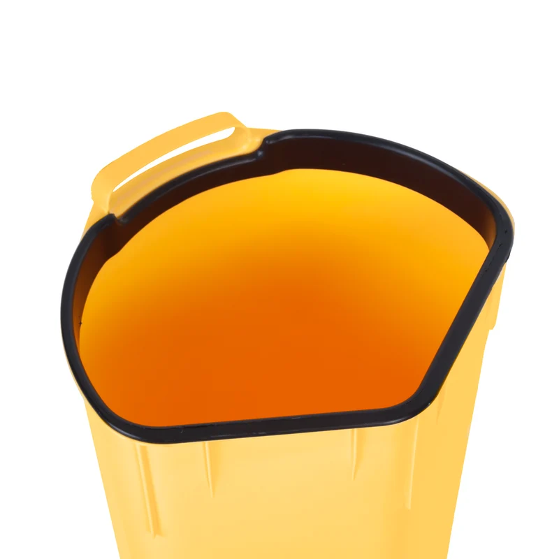CURVER Waste Rubbish Can 40L Pedal Sorting Garbage Can Waste 3 Compartments Waste Separation System Inner Plastic Bucket