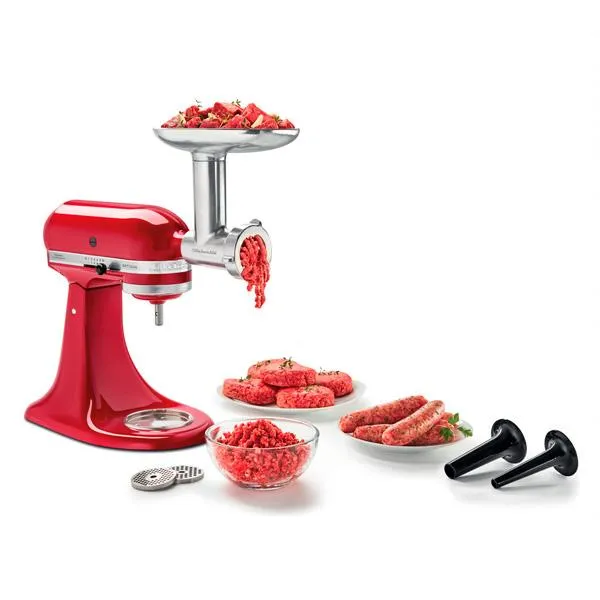 Picadora metálica con accesorios KitchenAid