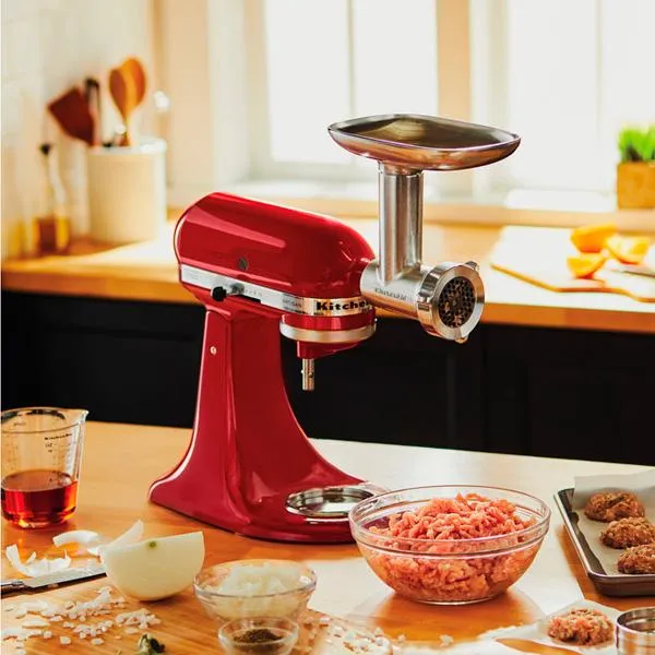 Picadora metálica con accesorios KitchenAid