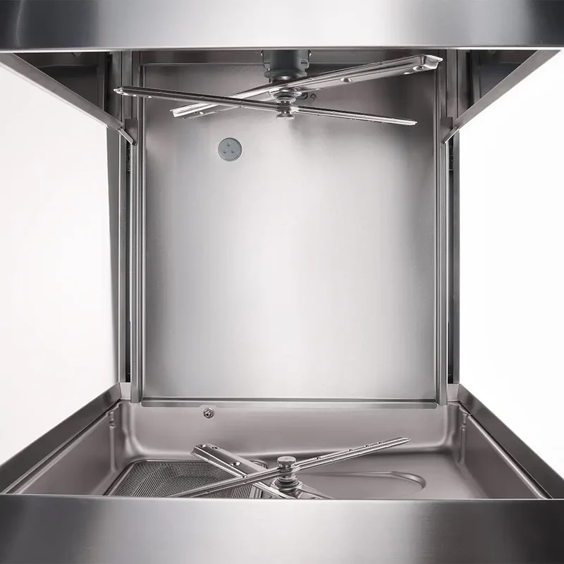 Haubenspülmaschine 10 kW mit Klarspülmittel- und Reinigerdosierpumpe