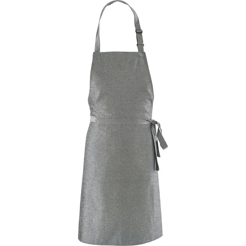 Gastronics Latzschürze Navy Blau und Grau
