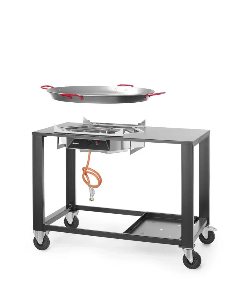 Gasgrill Fiesta XL, HENDI, 7kW, 1180x810x(H)1000mm
