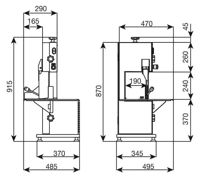 Knochensäge C/E165 Sägeblatt 1600 mm Superior Line